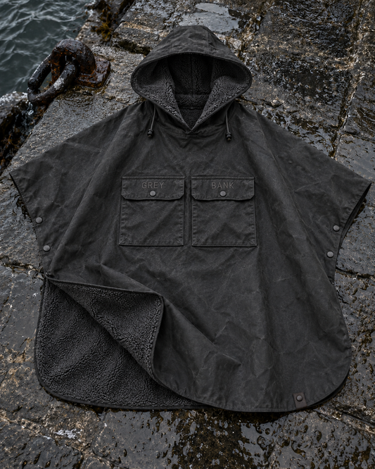 Men's Waxed Fisherman's Poncho / The Runswick