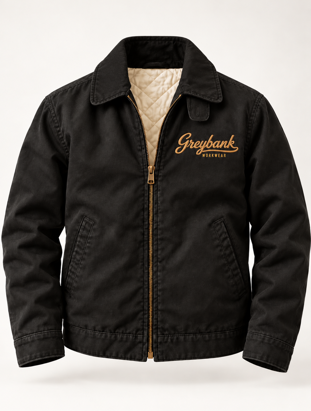 Men's Quilted Mechanic Jacket / Workwear Heritage