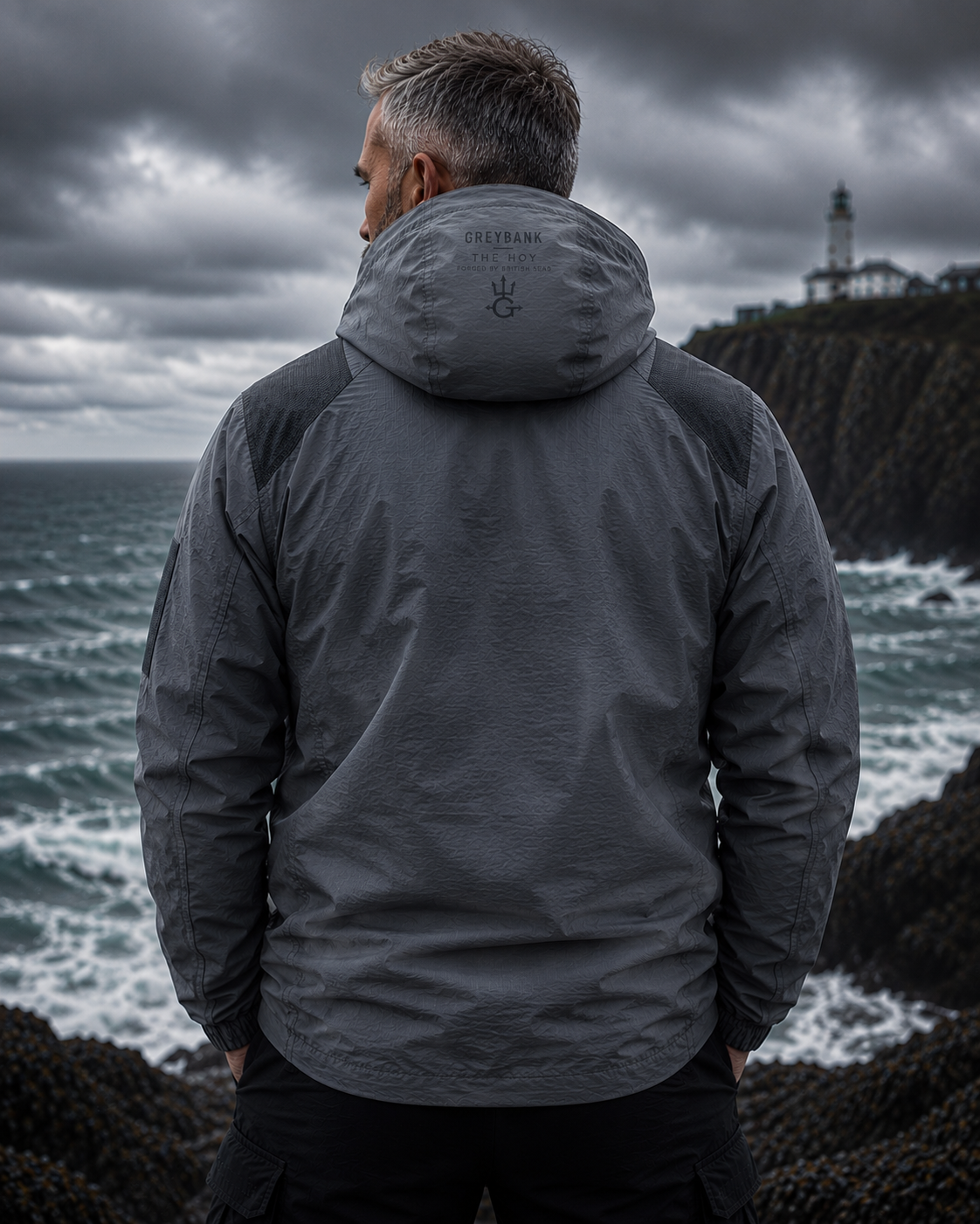 Hoy Windbreaker — Storm Grey