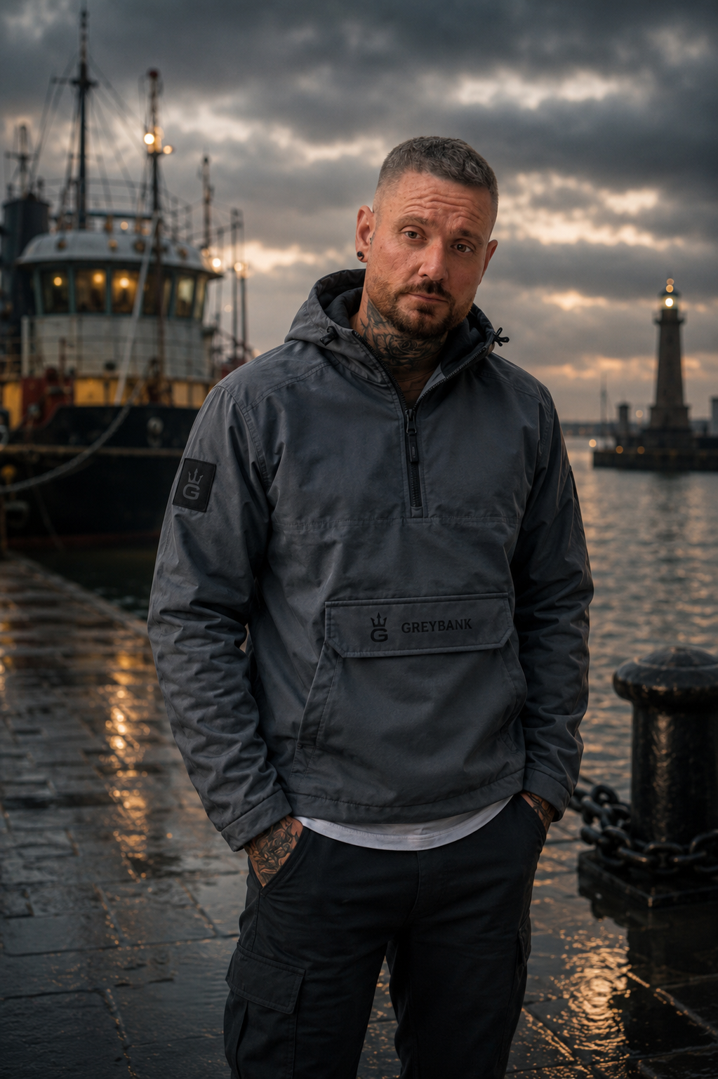 THE BRESSAY // HALF-ZIP TECHNICAL SMOCK