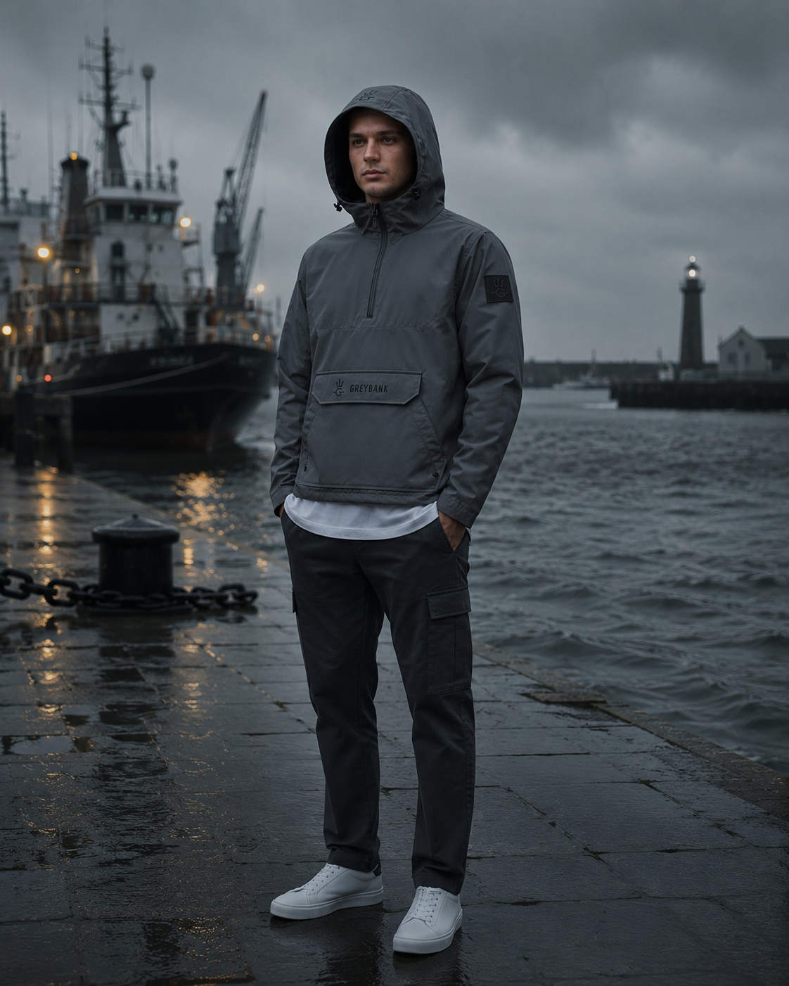 THE BRESSAY // HALF-ZIP TECHNICAL SMOCK