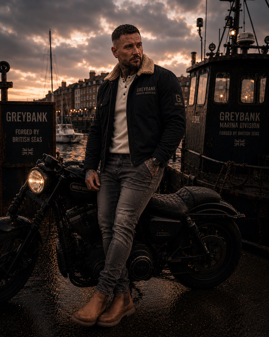 DOCK JACKET OAT COLLAR