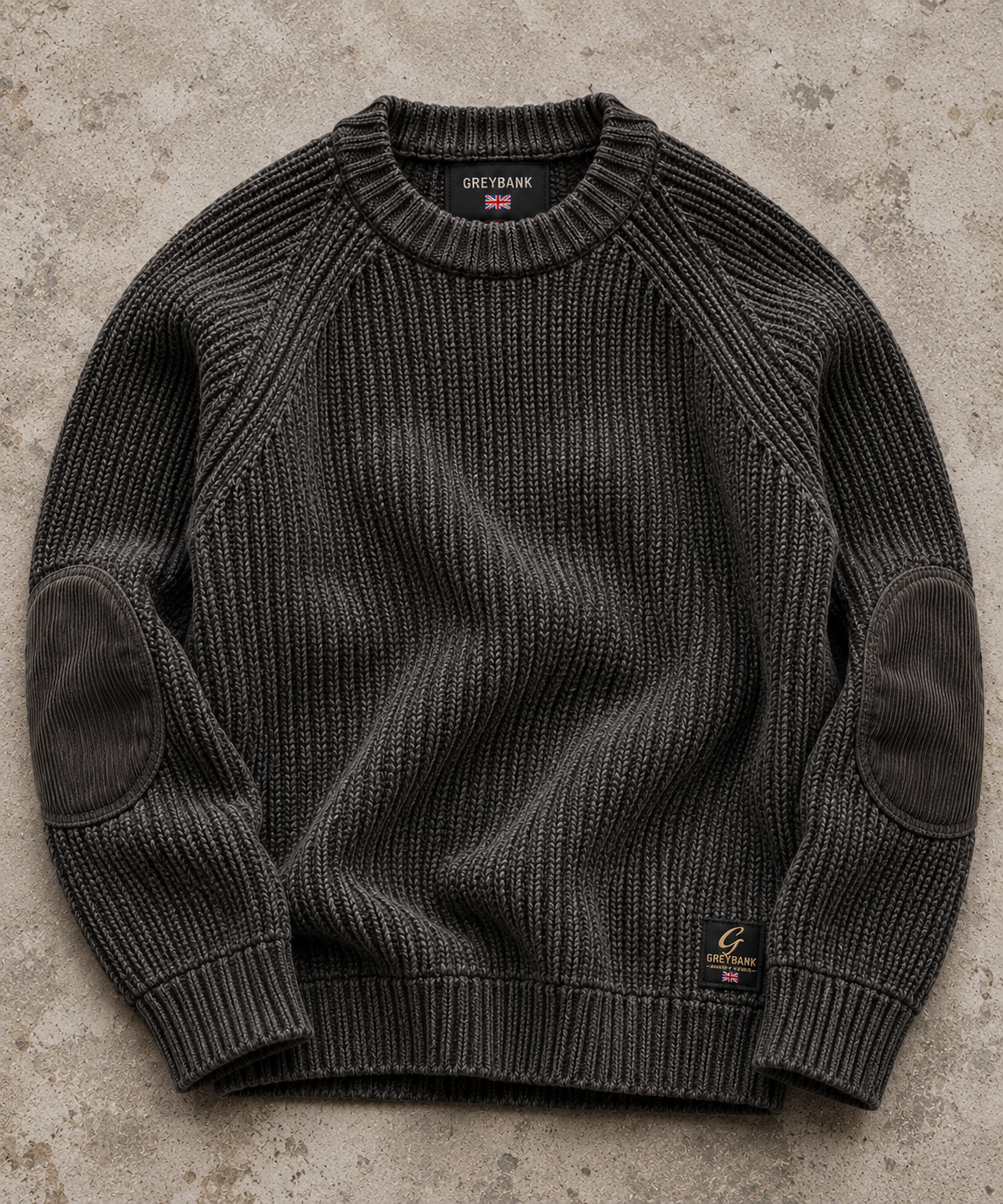 Men's Fisherman's Rib Jumper / The Berwick