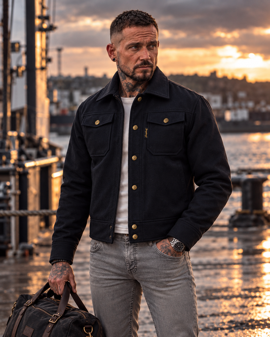 Men's Wool Shacket / The Fife