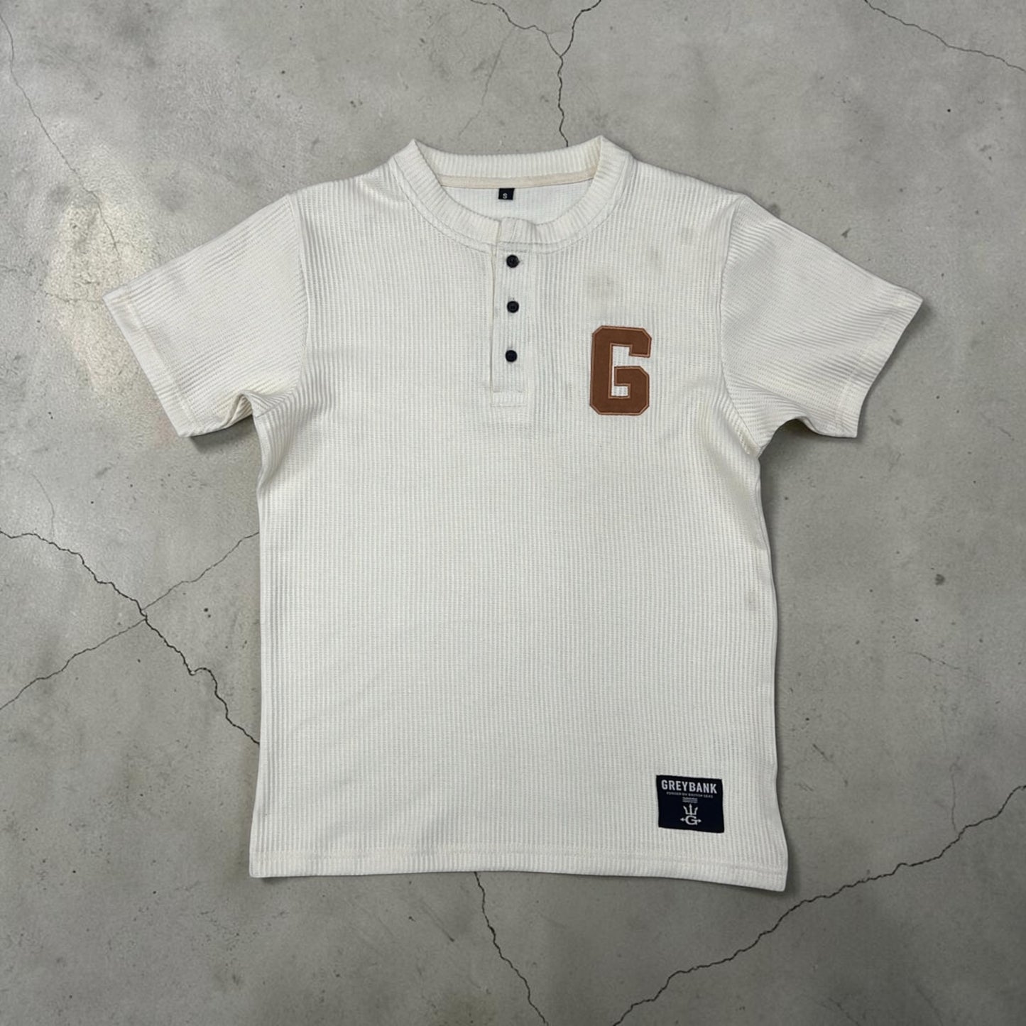 ONSHORE WAFFLE HENLEY