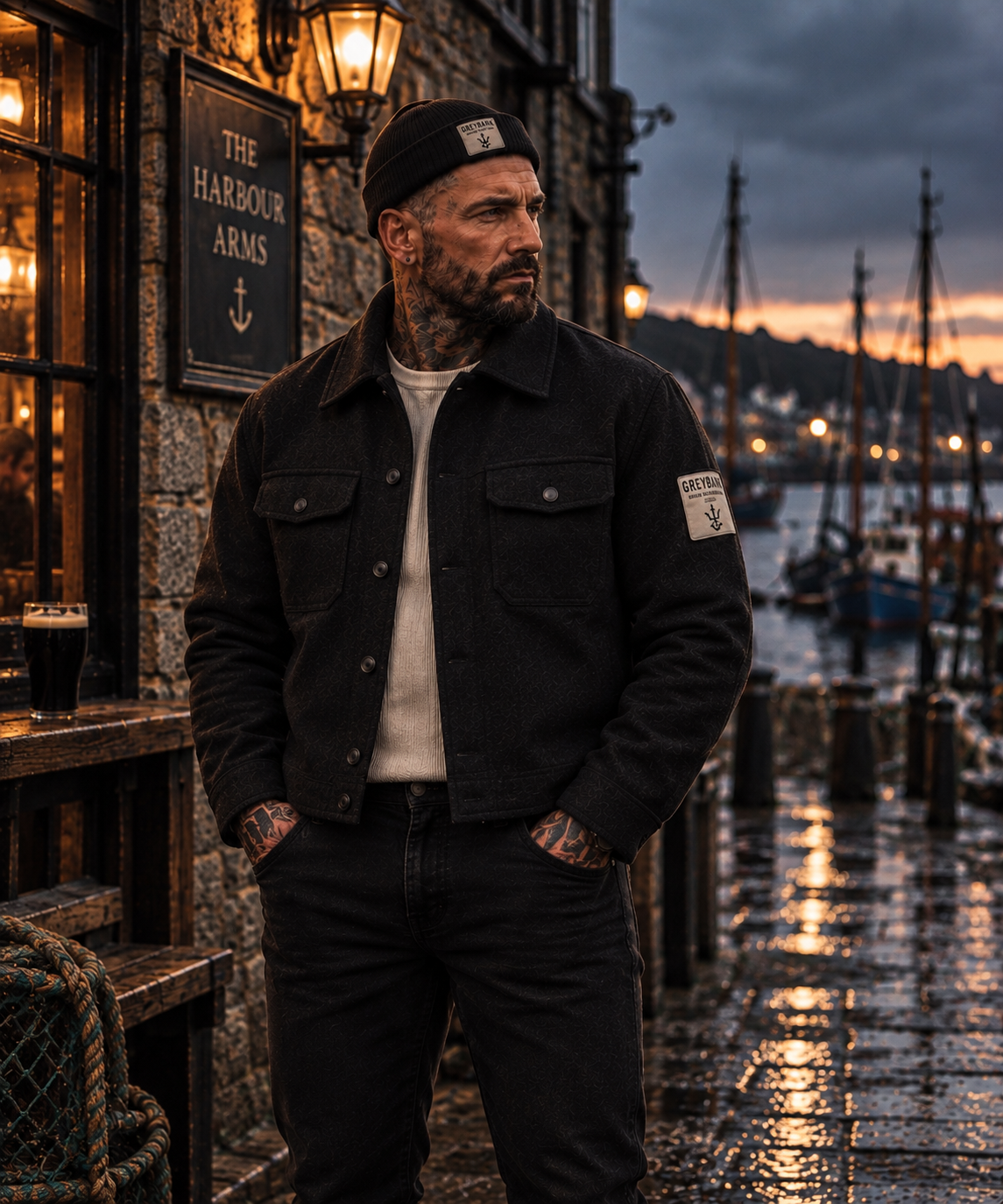 Men's Wool Overshirt / The Fife