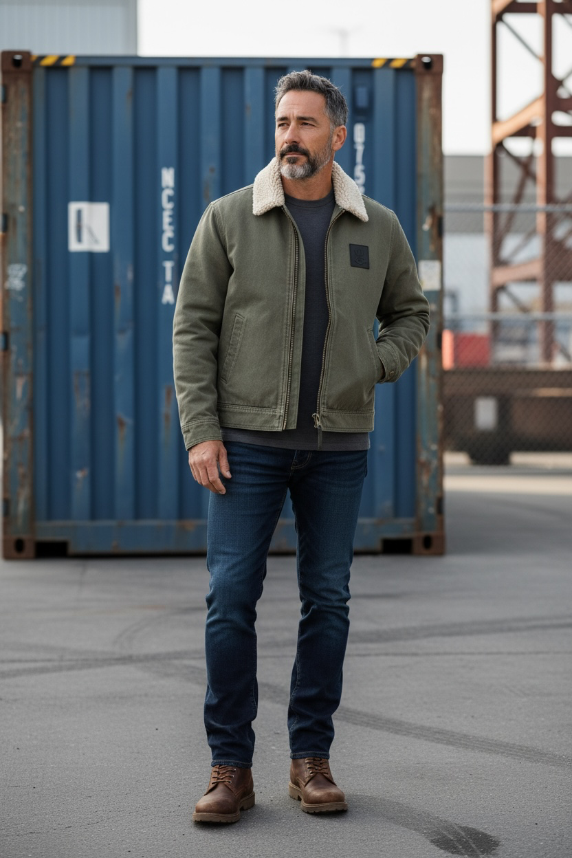 The Withernsea Duck Canvas Jacket